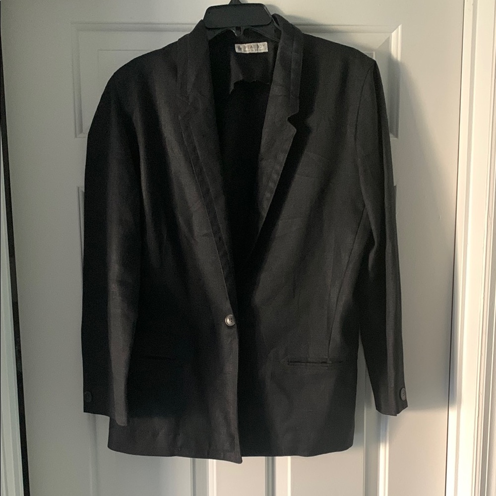 Classic Black Blazer